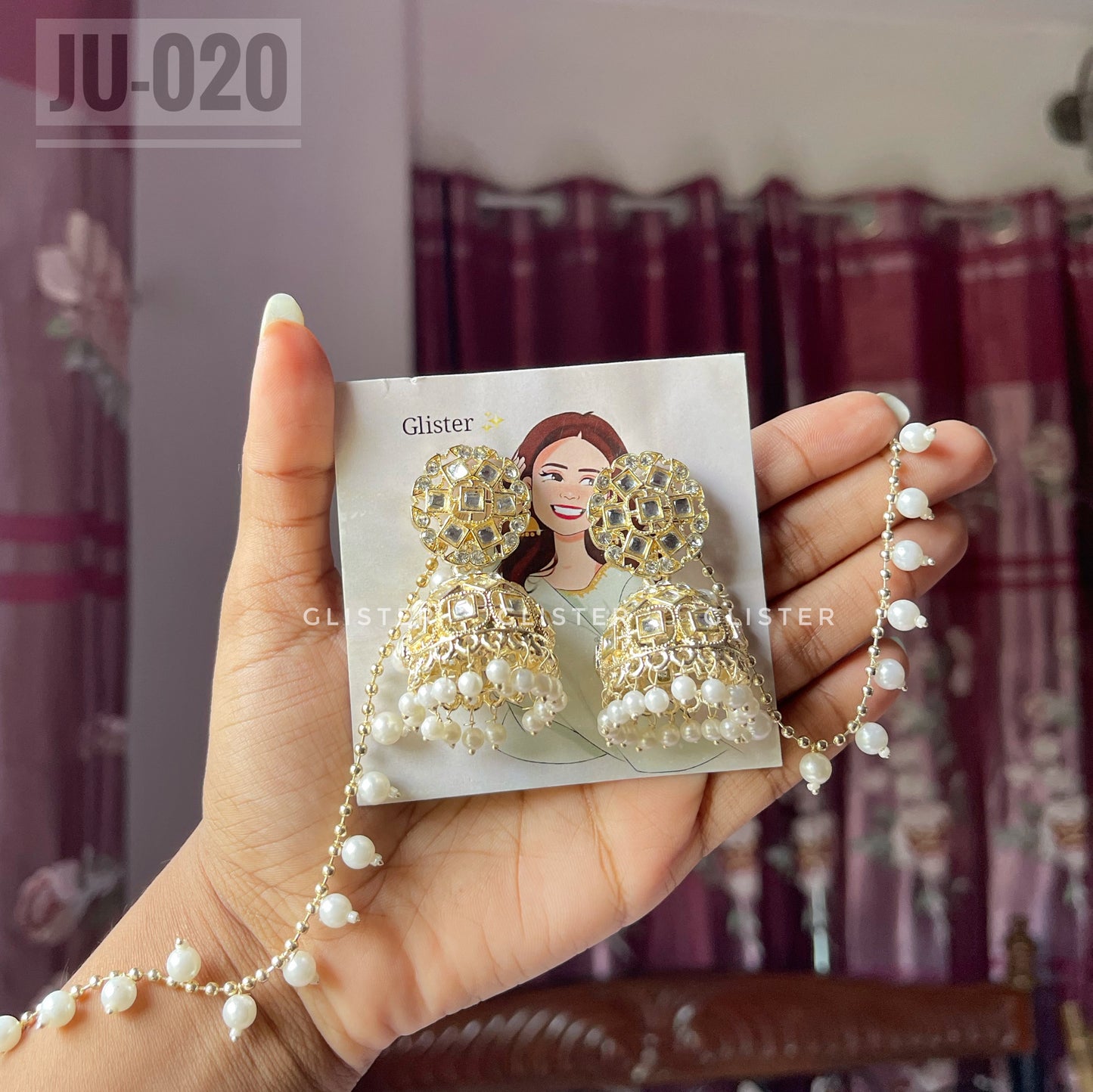 Pakistani Inspired Jhumka ✨ JU-020