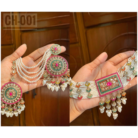 Pakistani Inspired Choker Set CH-001