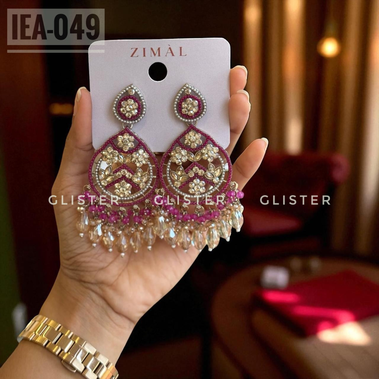 Pakistani Inspired Earrings 💫 IEA-049