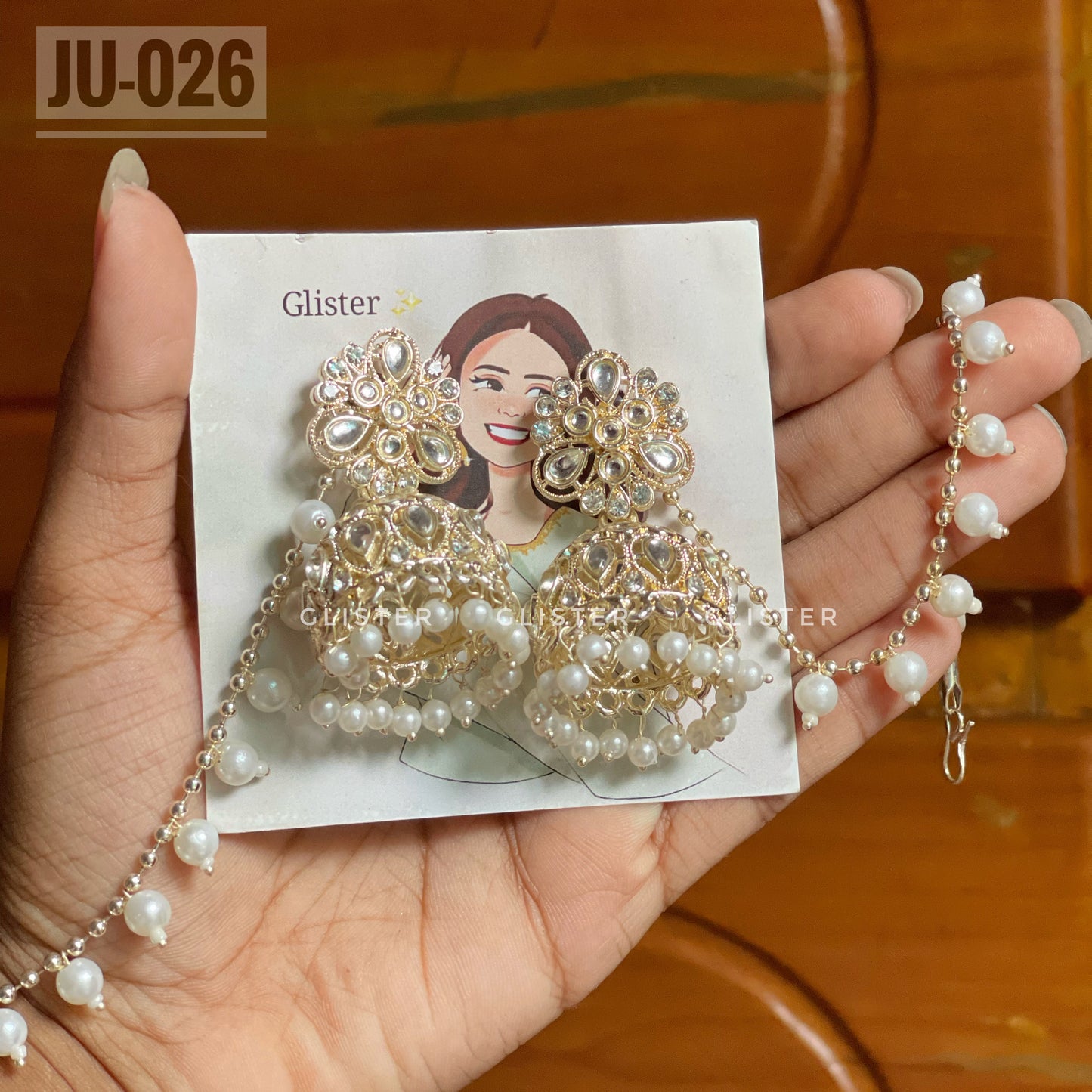 Pakistani Inspired Jhumka ✨ JU-026