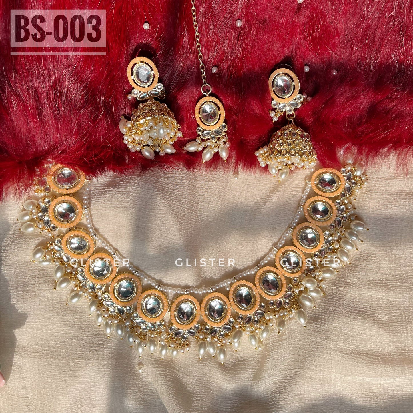 Kundon Bridal Choker Set ✨ BS-003