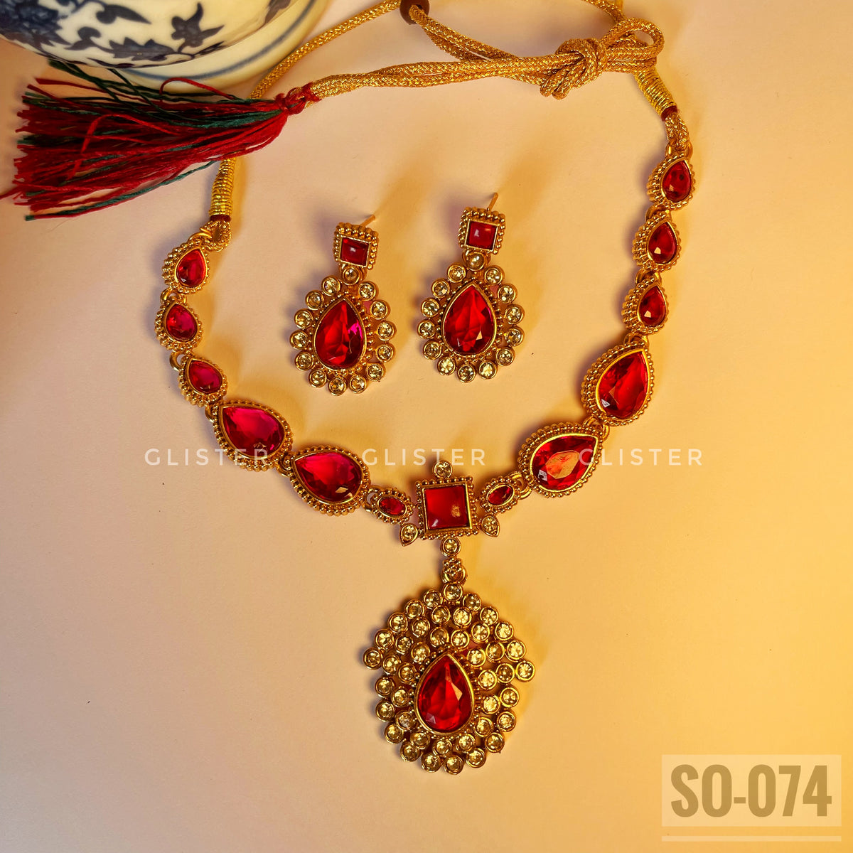 South Indian Choker Set ✨ SO-074