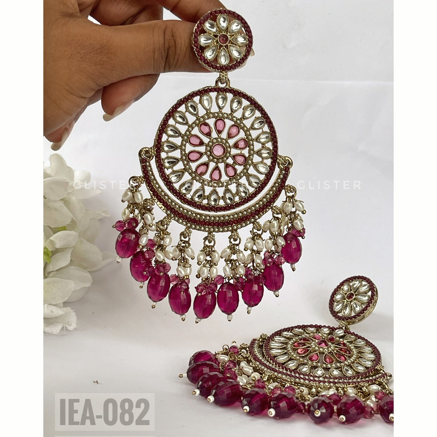 Nayantara Ethnic Earrings ✨ IEA-082