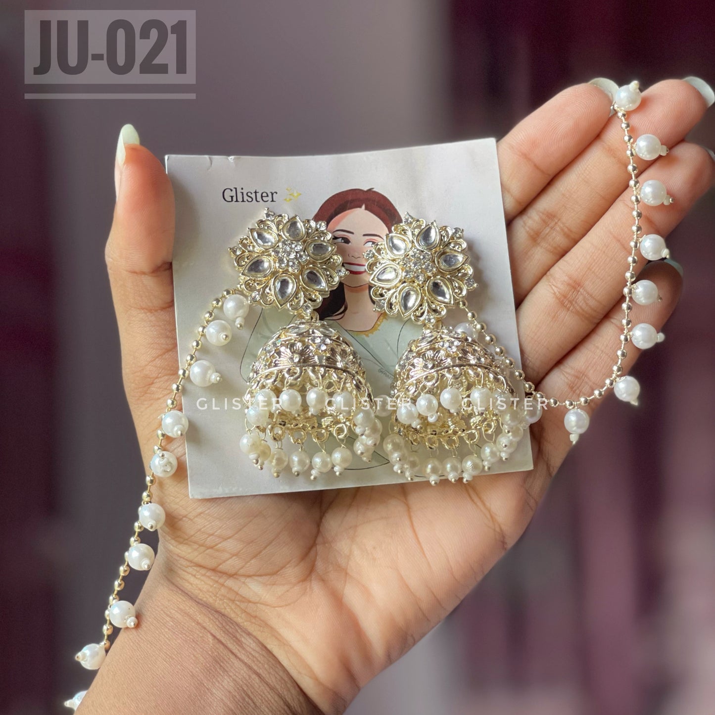 Pakistani Inspired Jhumka ✨ JU-021