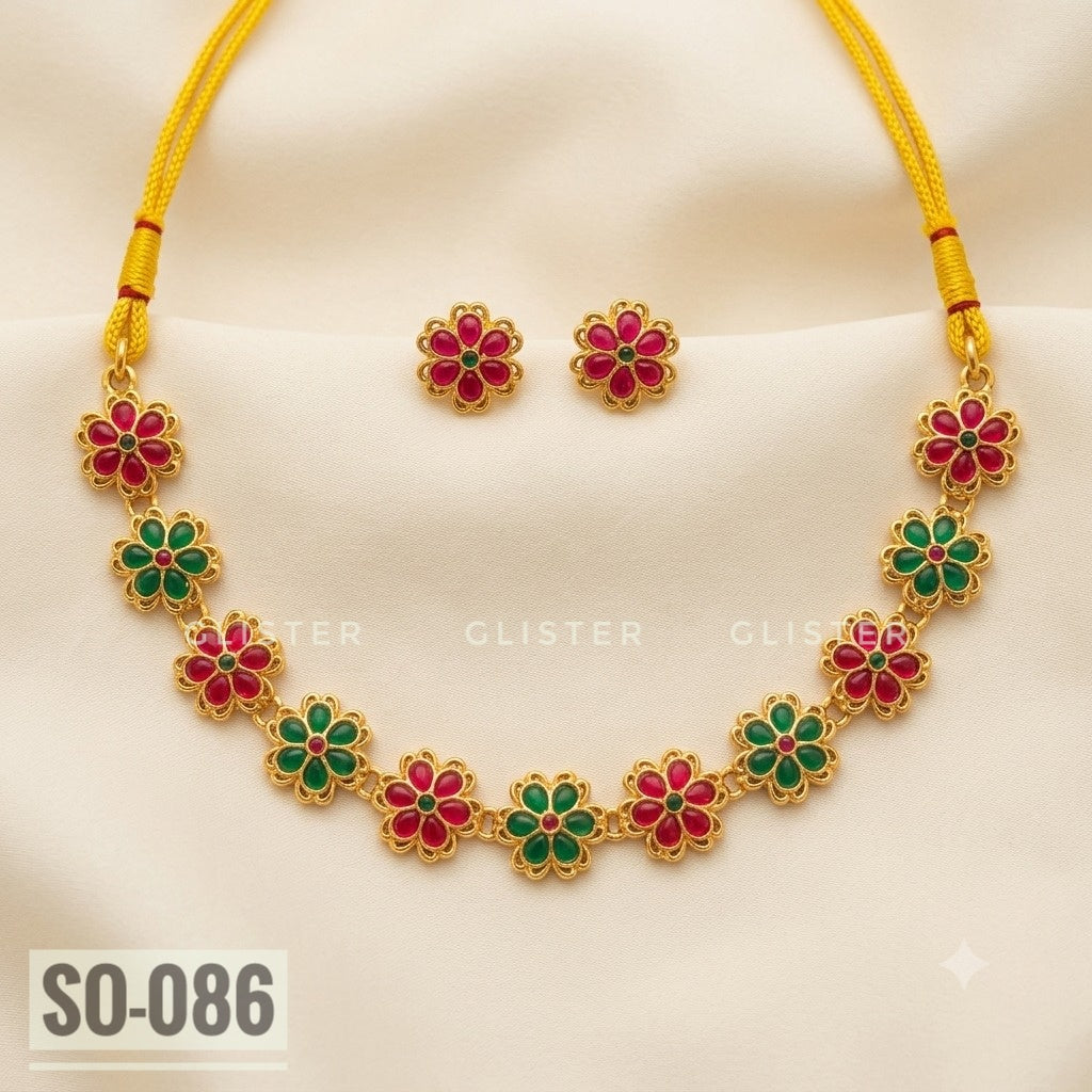 South Indian Choker Set ✨ SO-086