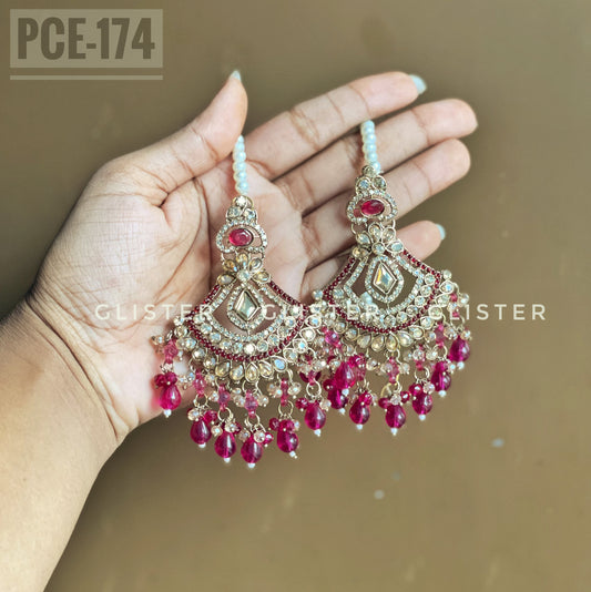 Pakistani Inspired Earrings Set ✨ PCE-174