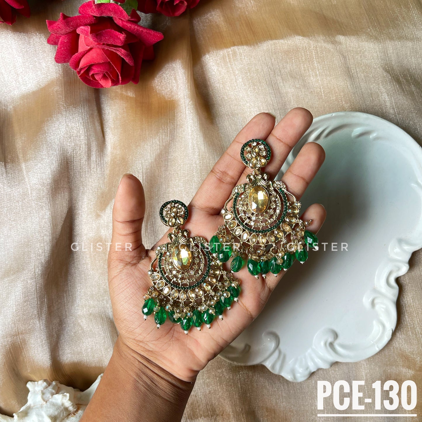 Pakistani Inspired Earrings Set ✨ PCE-130