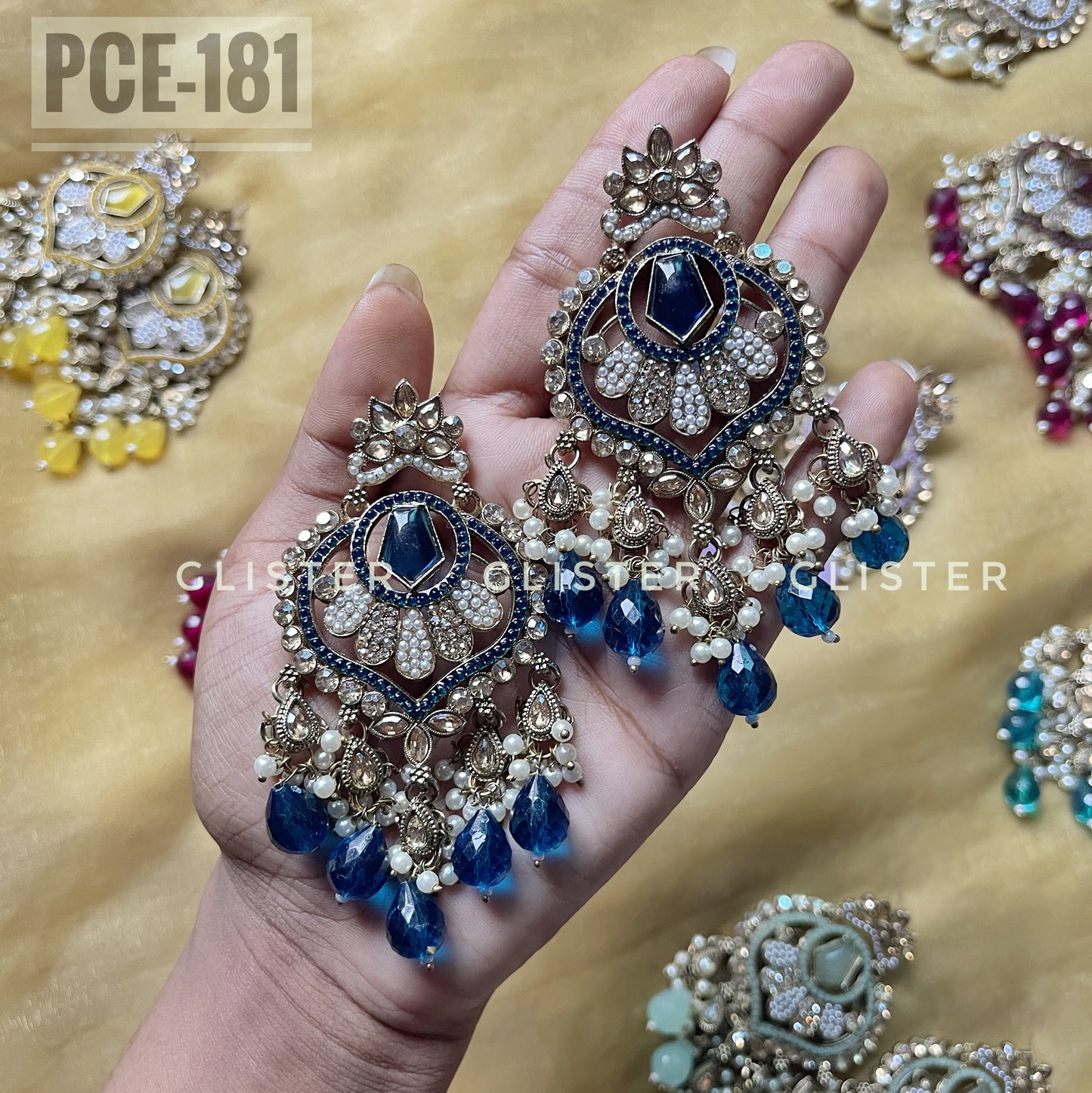 Pakistani Inspired Earrings Set ✨ PCE-181