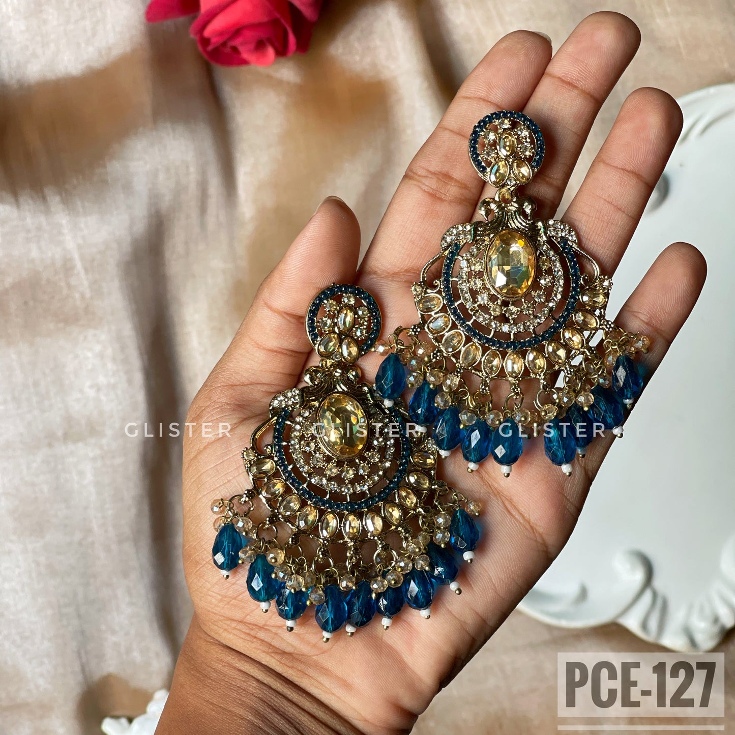Pakistani Inspired Earrings Set ✨ PCE-127