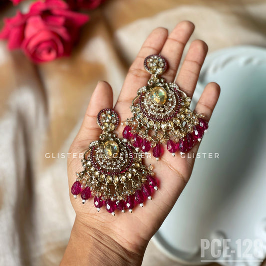 Pakistani Inspired Earrings Set ✨ PCE-128