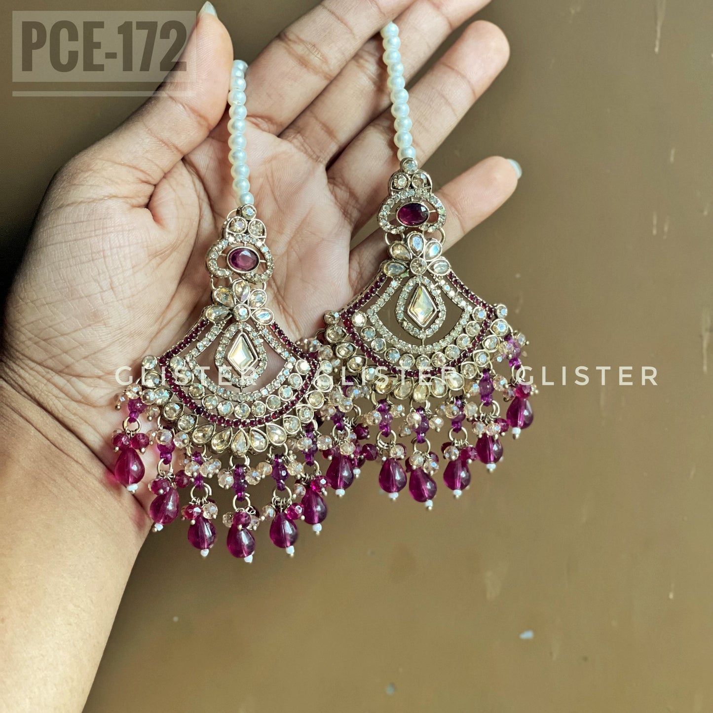 Pakistani Inspired Earrings Set ✨ PCE-172