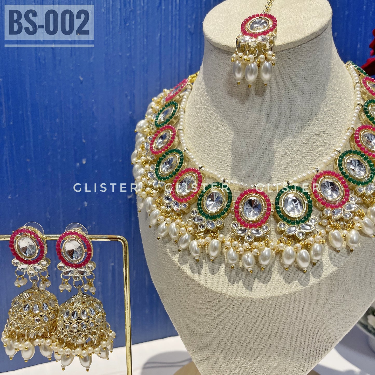 Kundon Bridal Choker Set ✨  BS-002
