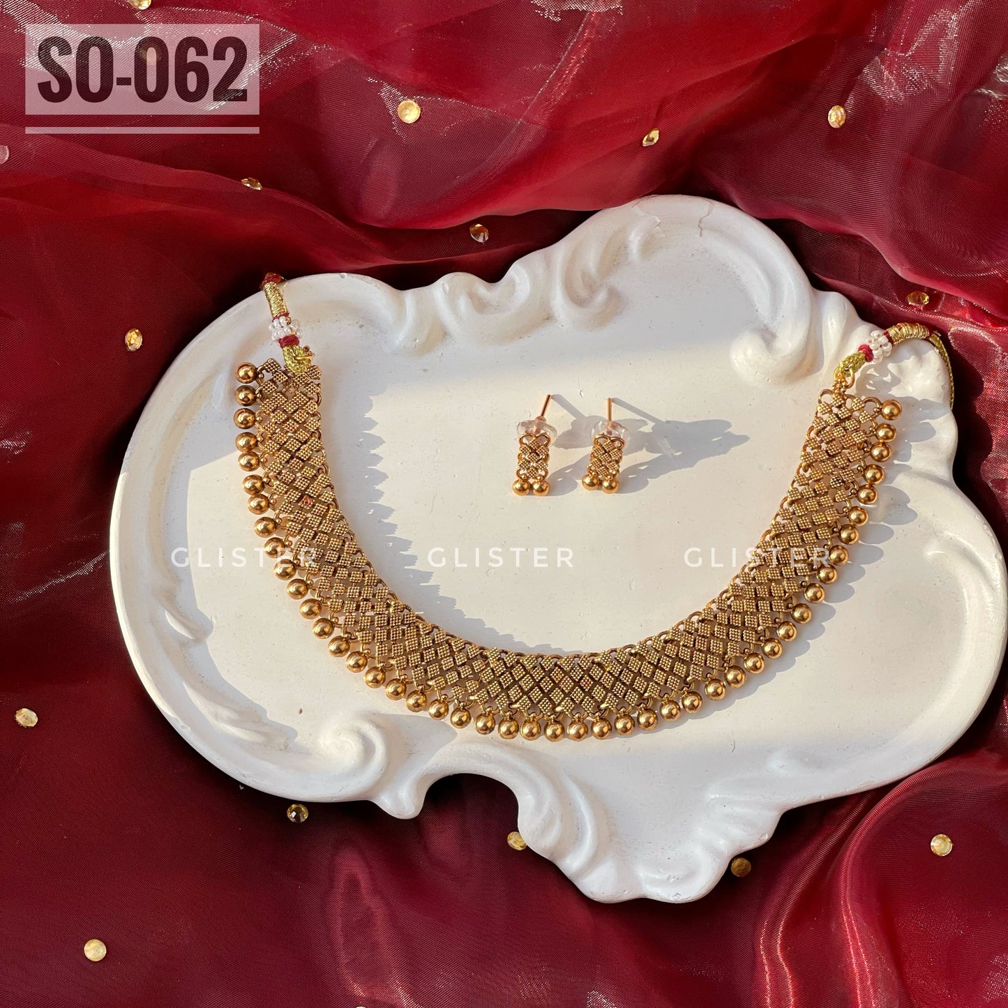 South Indian Petal Choker Set ✨ SO-062