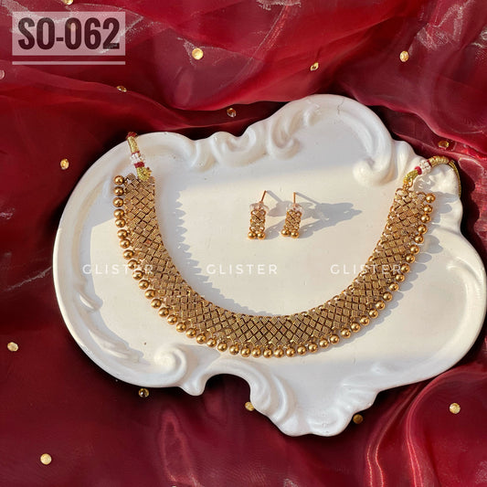 South Indian Petal Choker Set ✨ SO-062
