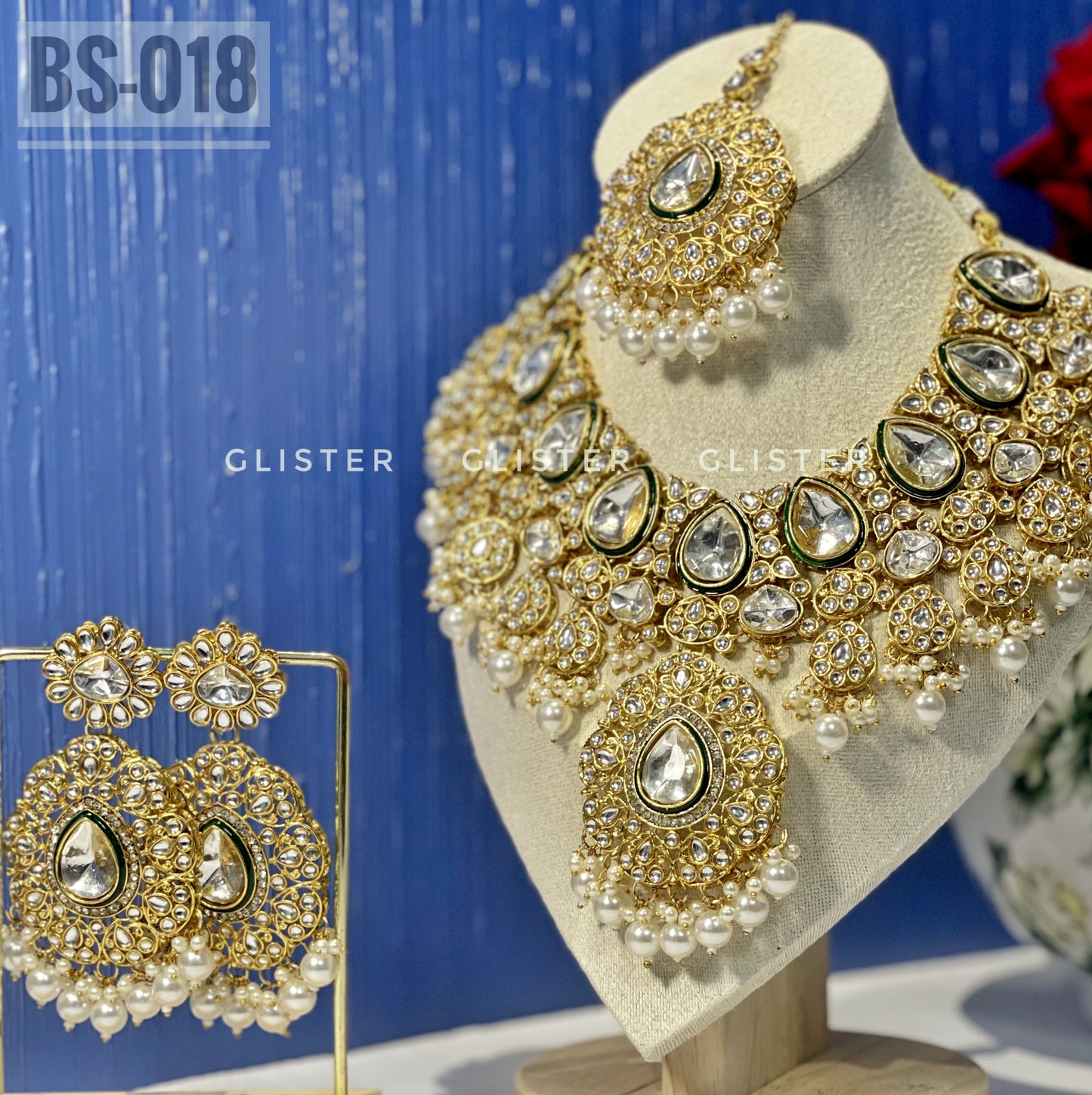 Kundon Bridal Choker Set ✨ BS-018