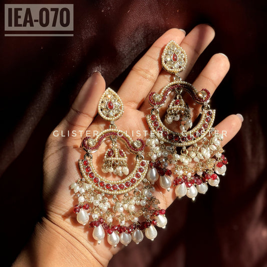 Pakistani Inspired Earrings ✨  IEA-070