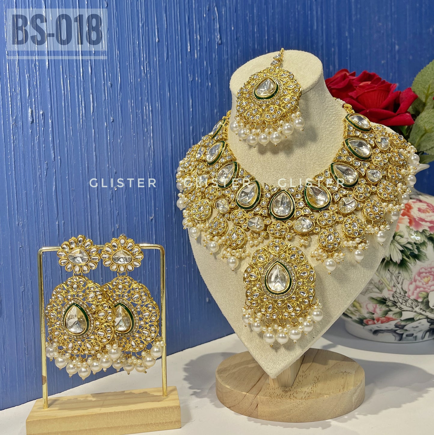 Kundon Bridal Choker Set ✨ BS-018
