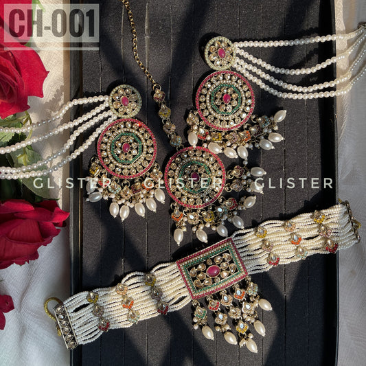 Pakistani Inspired Choker Set CH-001