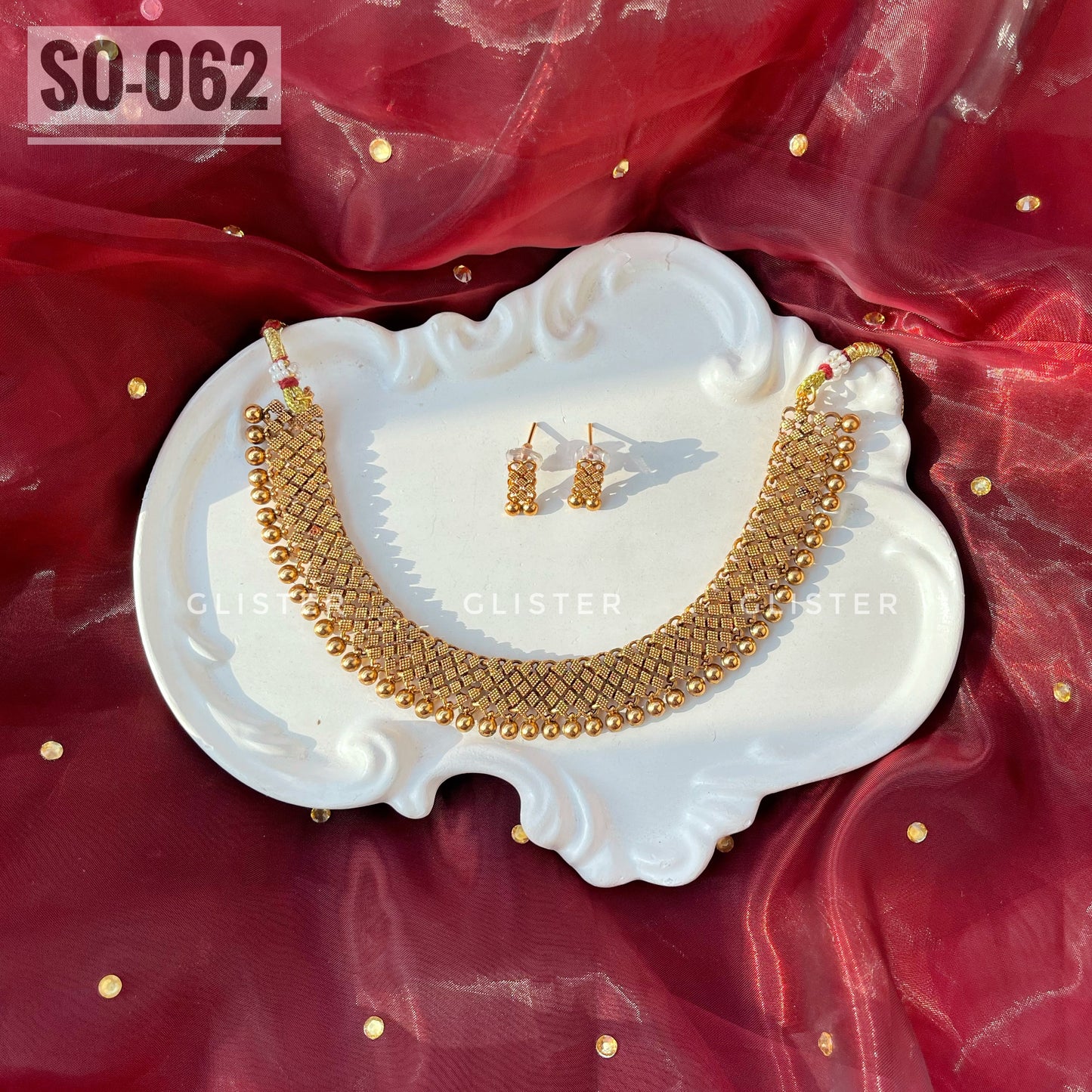 South Indian Petal Choker Set ✨ SO-062