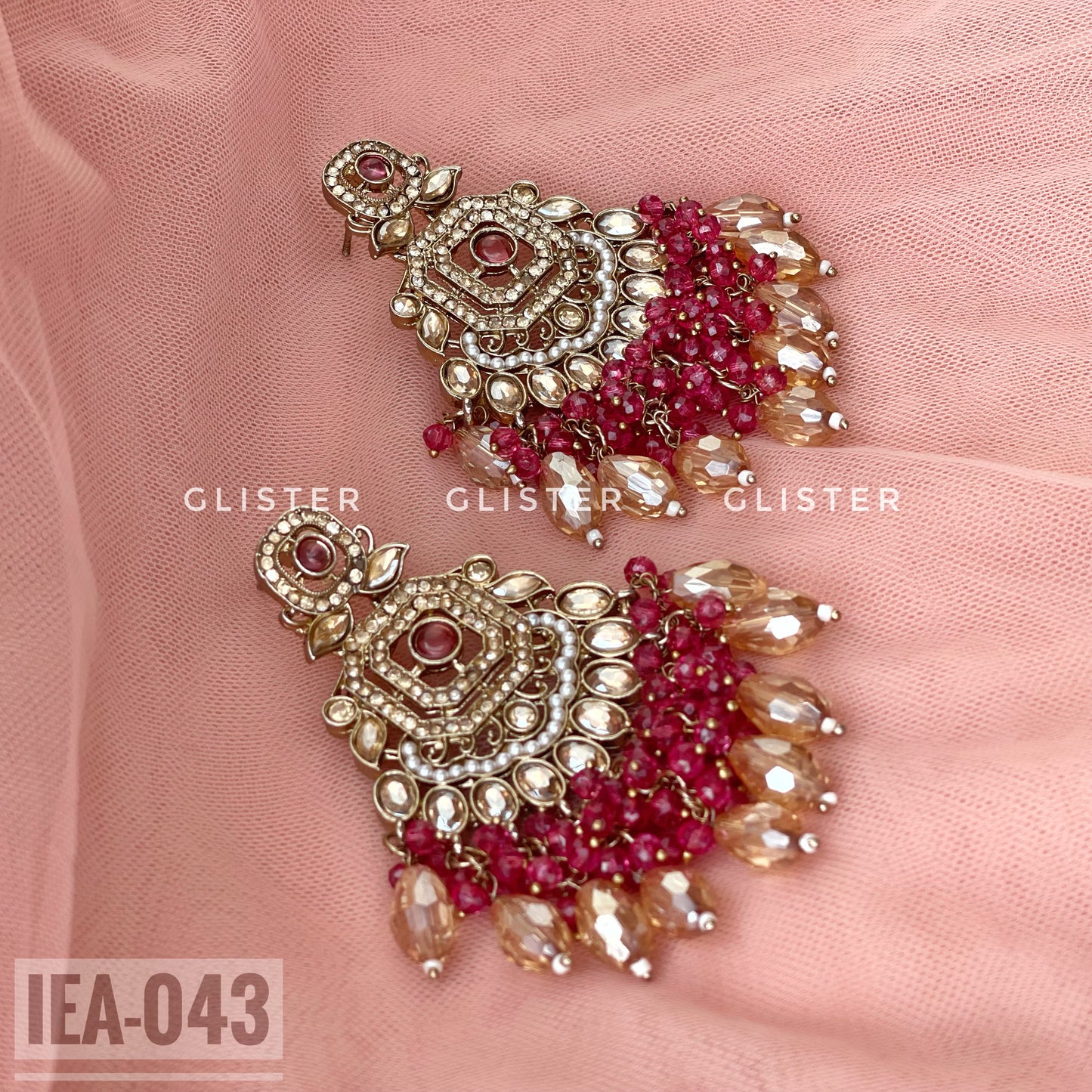 Pakistani Inspired Earrings ✨   IEA-043