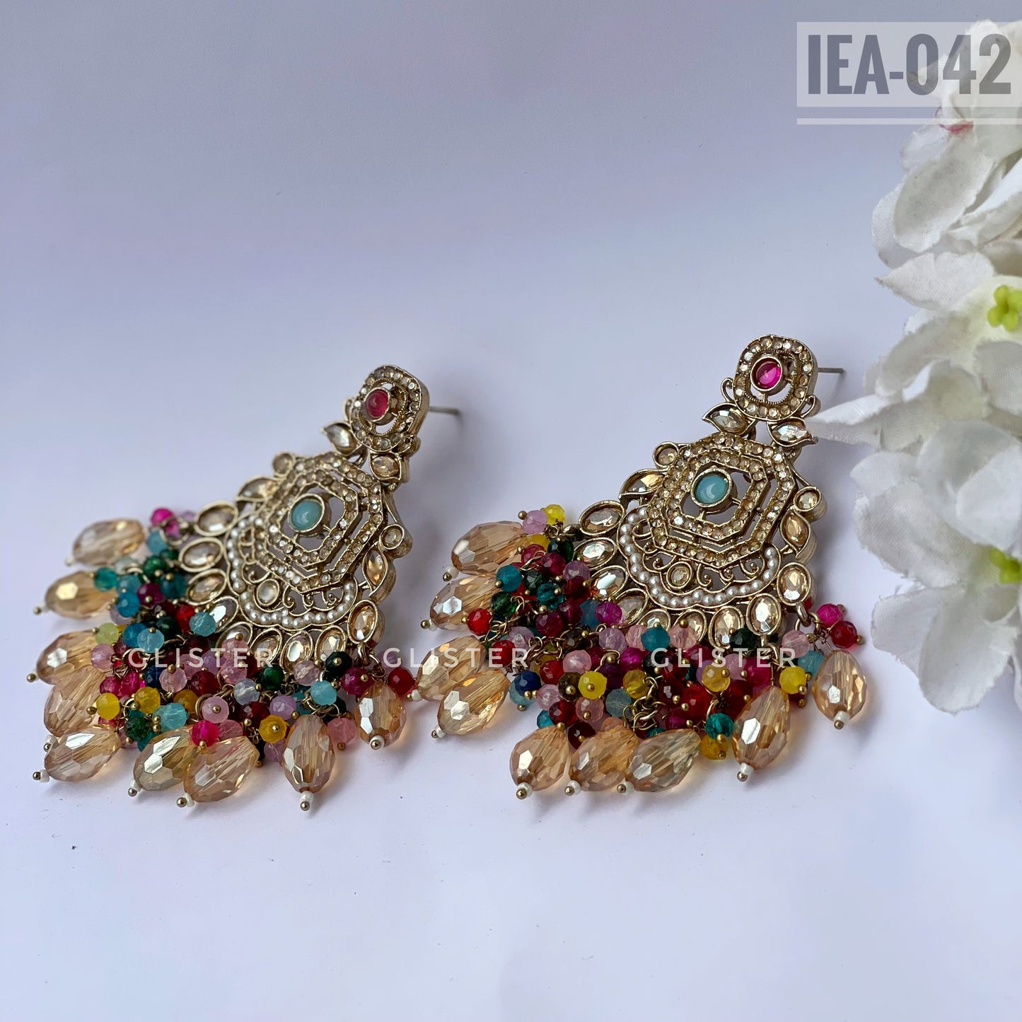 Pakistani Inspired Earrings ✨   IEA-042