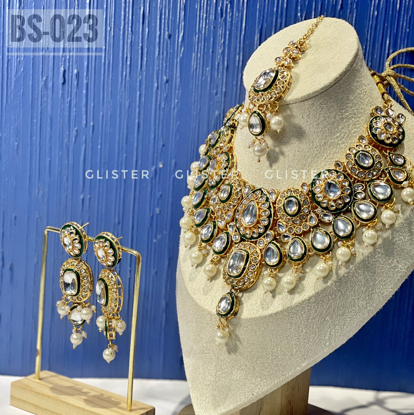 Kundon Bridal Choker Set ✨  BS-023