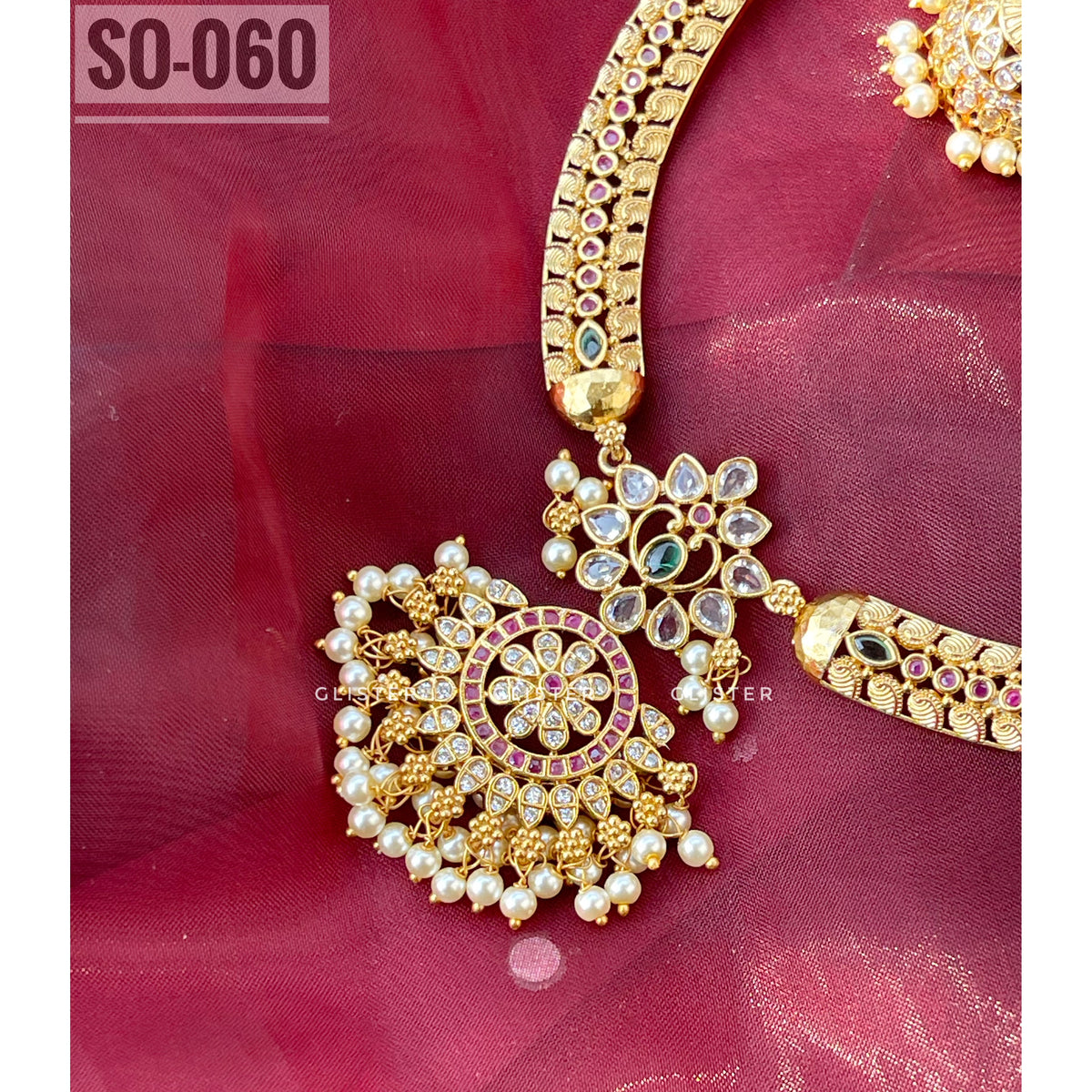 South Indian Petal Choker Set ✨ SO-060