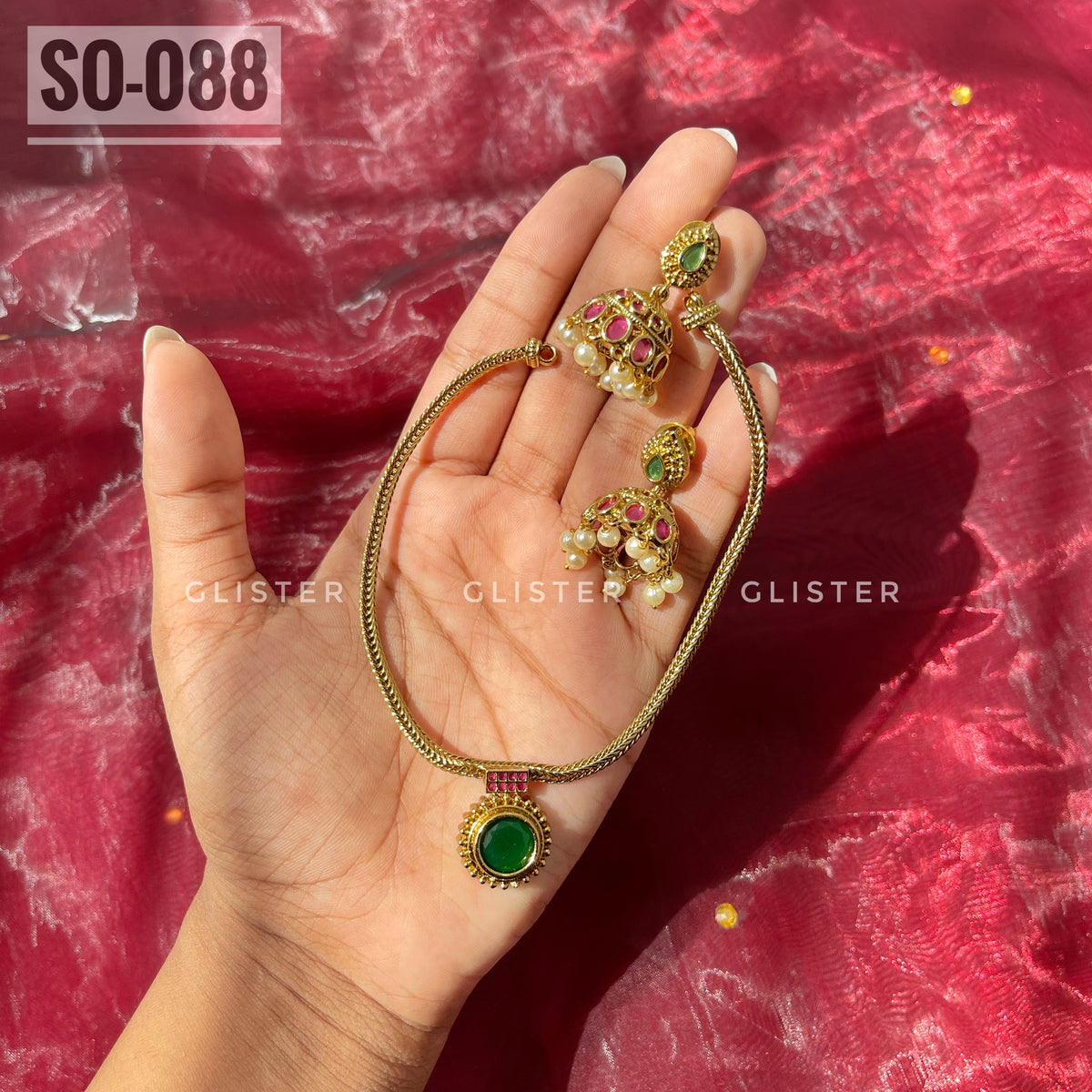 South Indian Choker Set ✨ SO-088