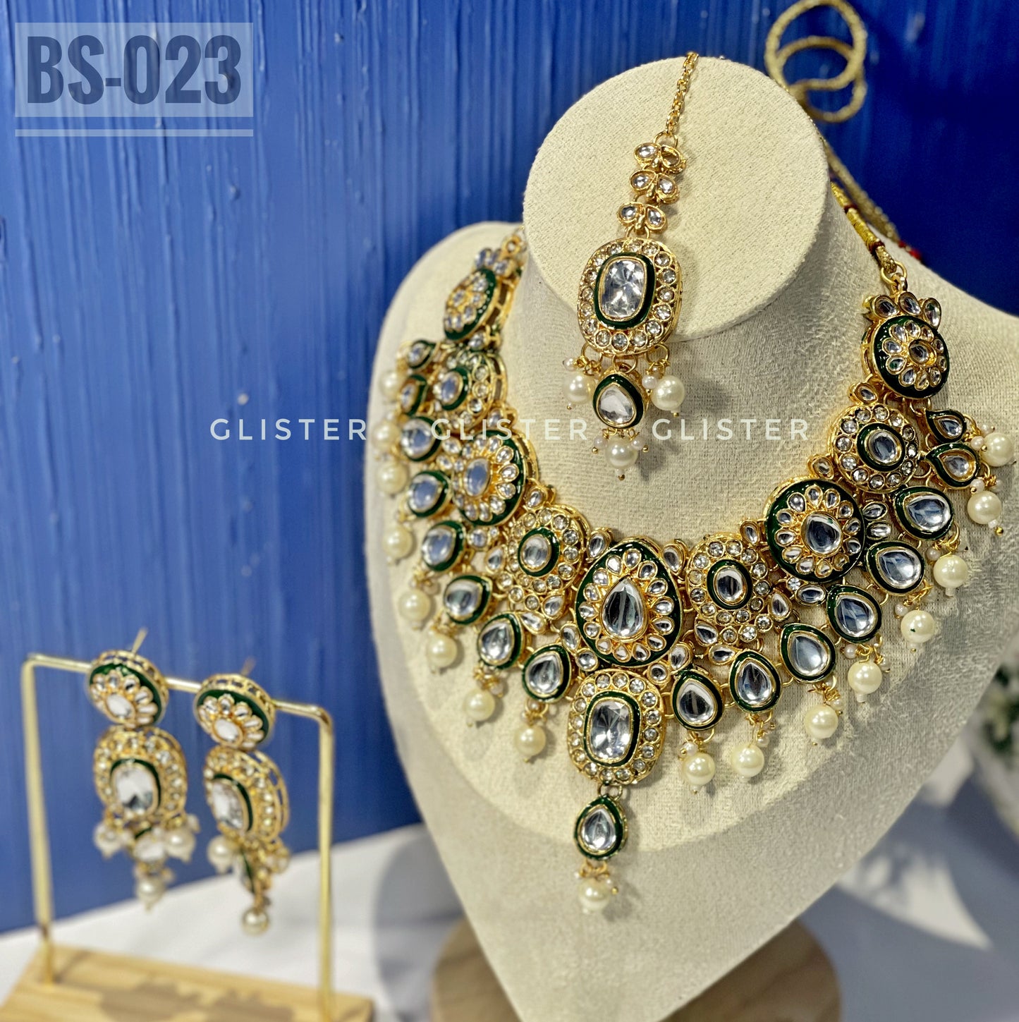 Kundon Bridal Choker Set ✨  BS-023