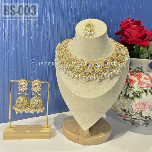 Kundon Bridal Choker Set ✨  BS-003