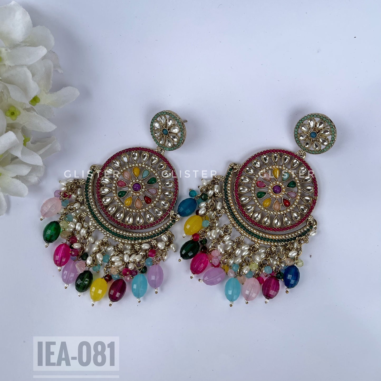 Nayantara Ethnic Earrings ✨  IEA-081