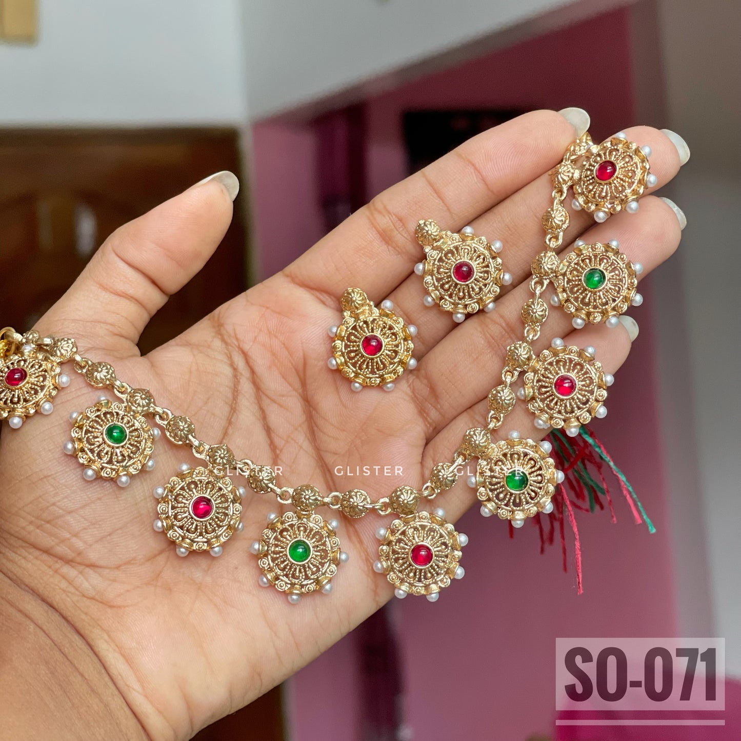South Indian Choker Set ✨ SO-071