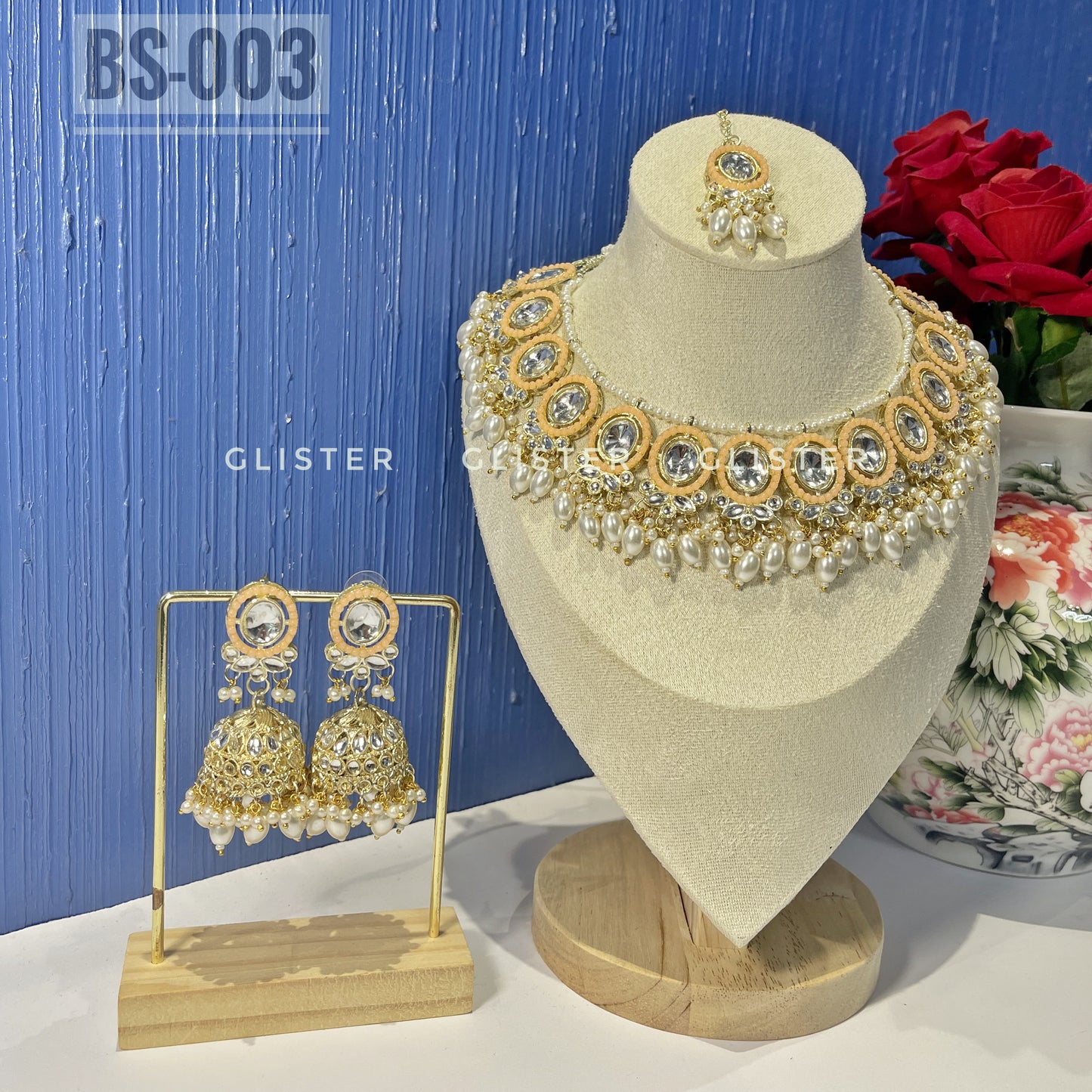 Kundon Bridal Choker Set ✨  BS-003