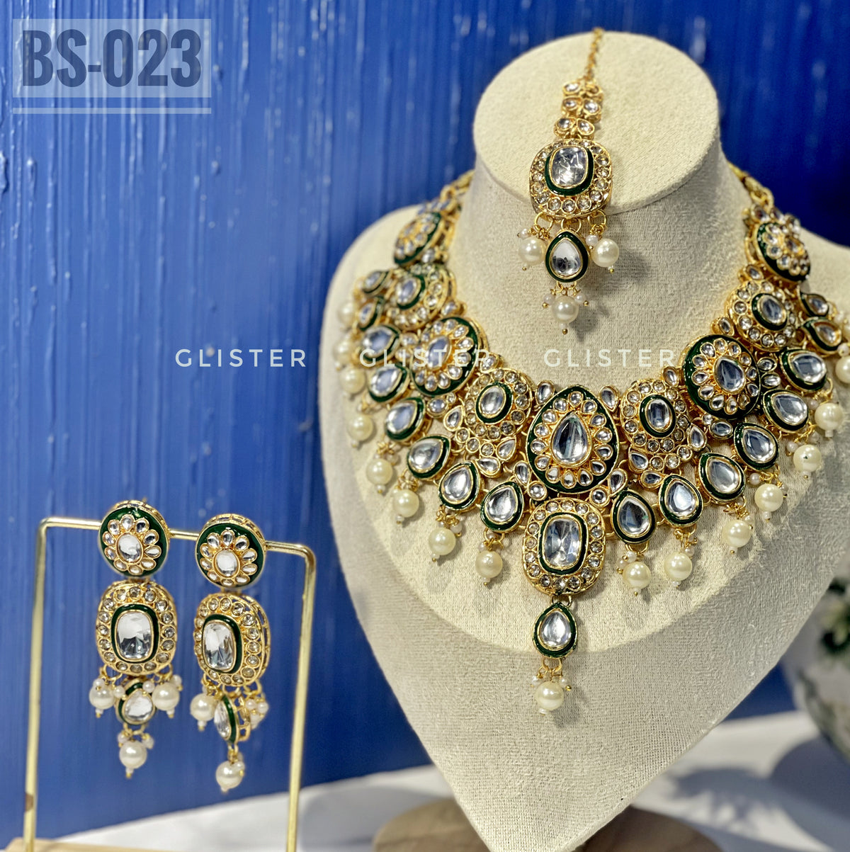 Kundon Bridal Choker Set ✨  BS-023