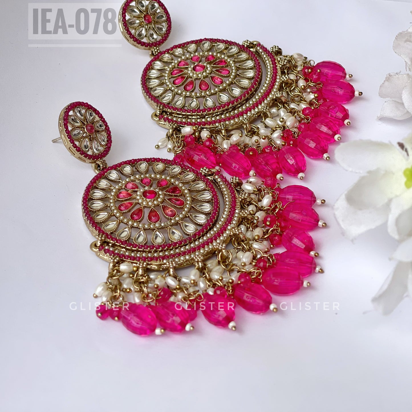 Nayantara Ethnic  Earrings ✨  IEA-078
