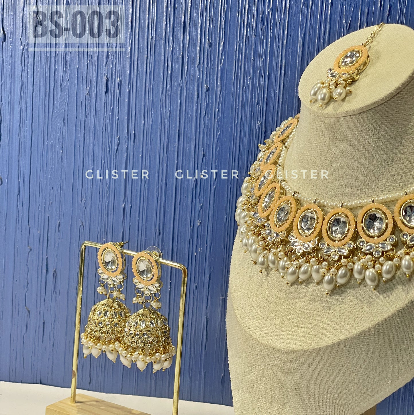 Kundon Bridal Choker Set ✨  BS-003