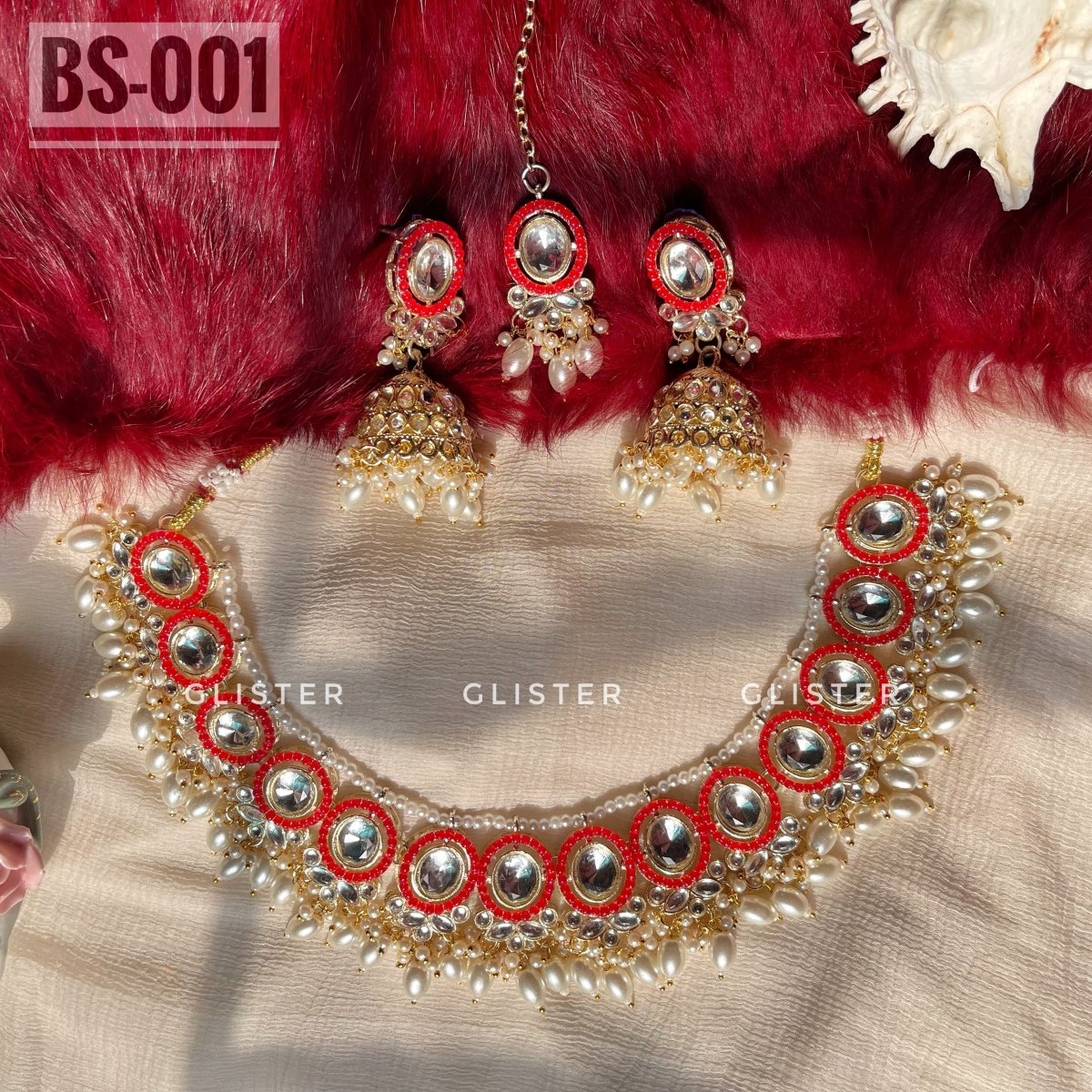 Kundon Bridal Choker Set ✨  BS-001