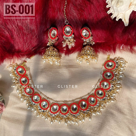 Kundon Bridal Choker Set ✨  BS-001