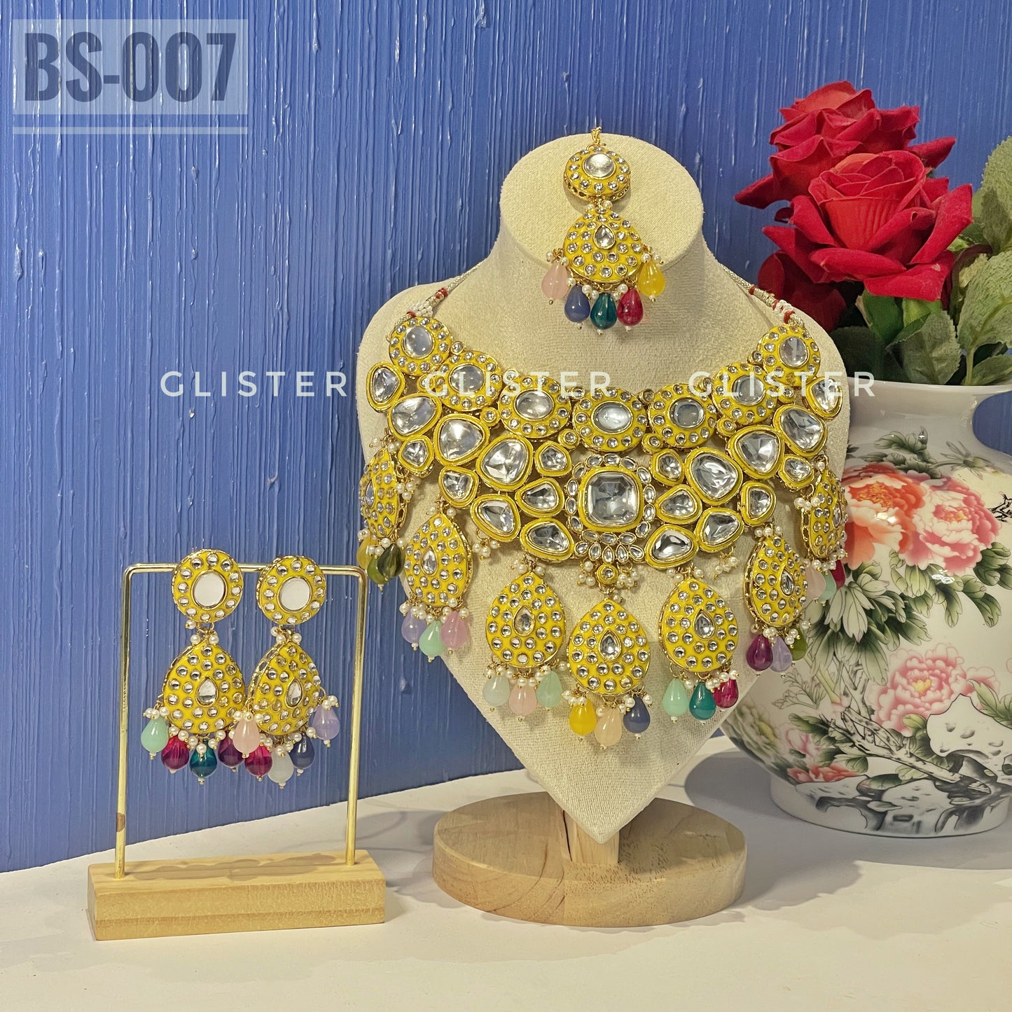 Kundon Bridal Choker Set ✨  BS-007