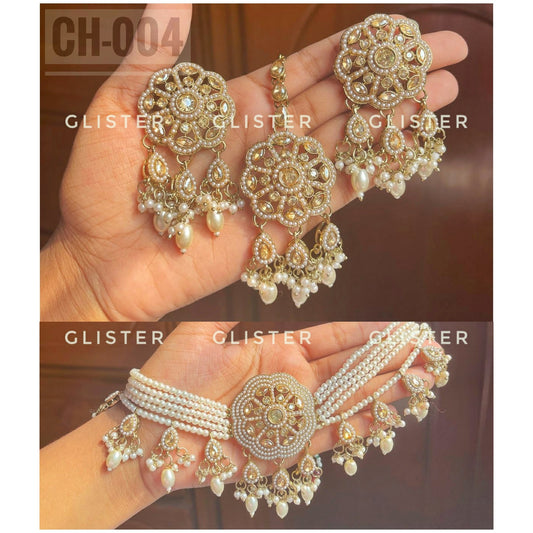 Pakistani Inspired Choker Set CH-004