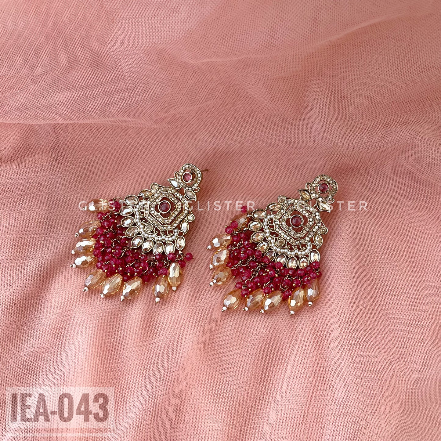 Pakistani Inspired Earrings ✨   IEA-043