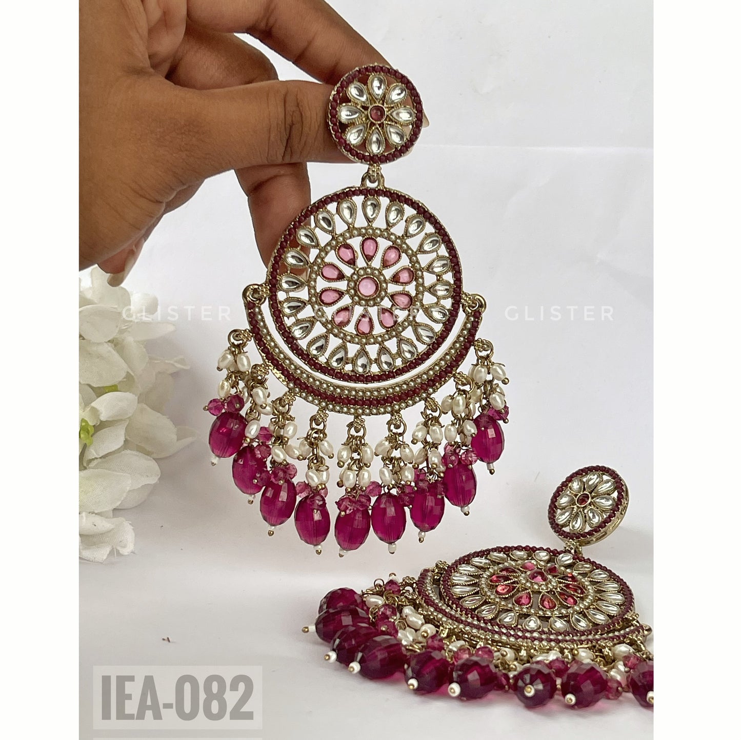 Nayantara Ethnic  Earrings ✨ IEA-082