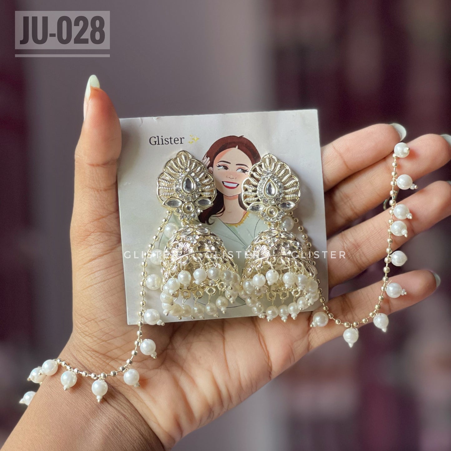 Pakistani Inspired Jhumka ✨ JU-028