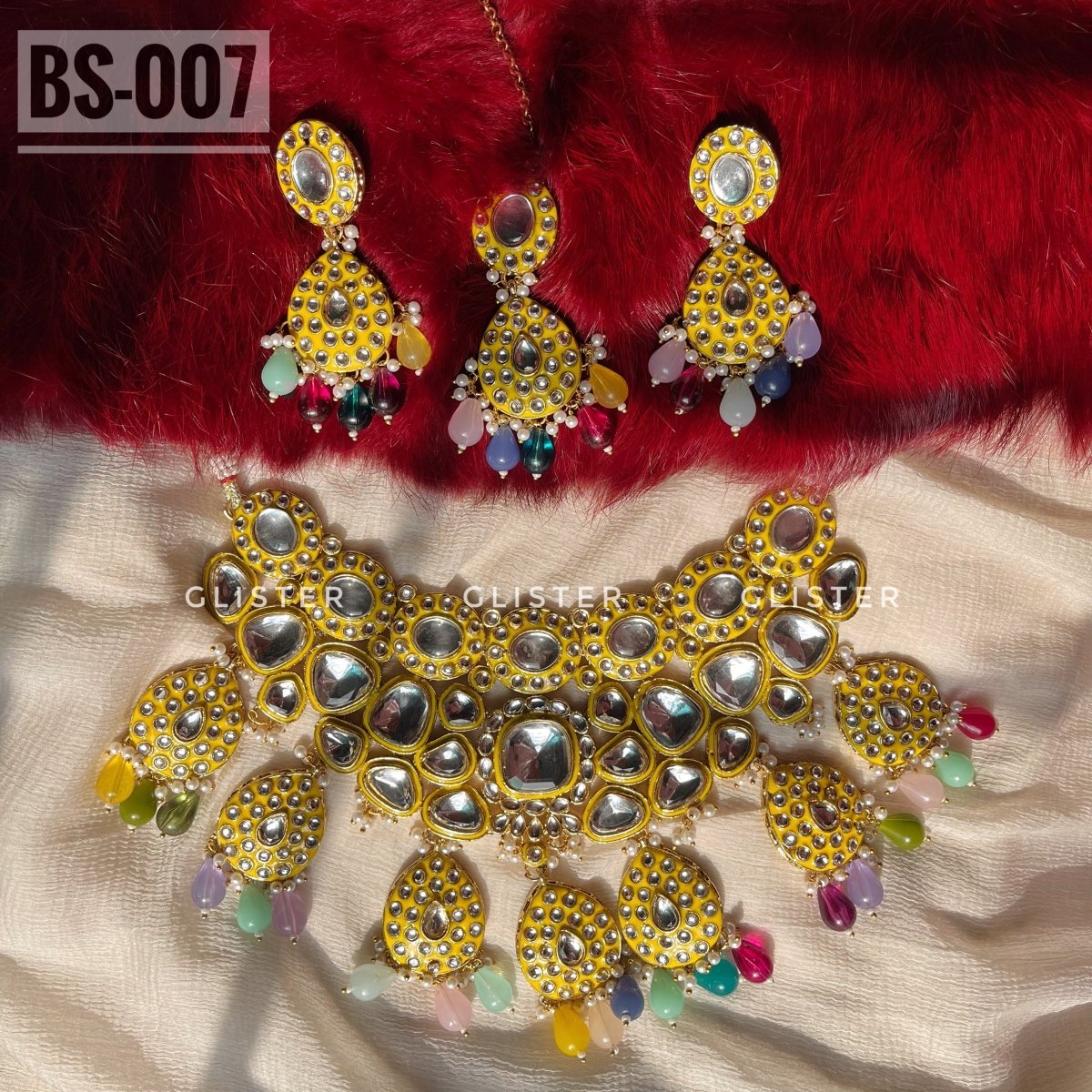 Kundon Bridal Choker Set ✨  BS-007
