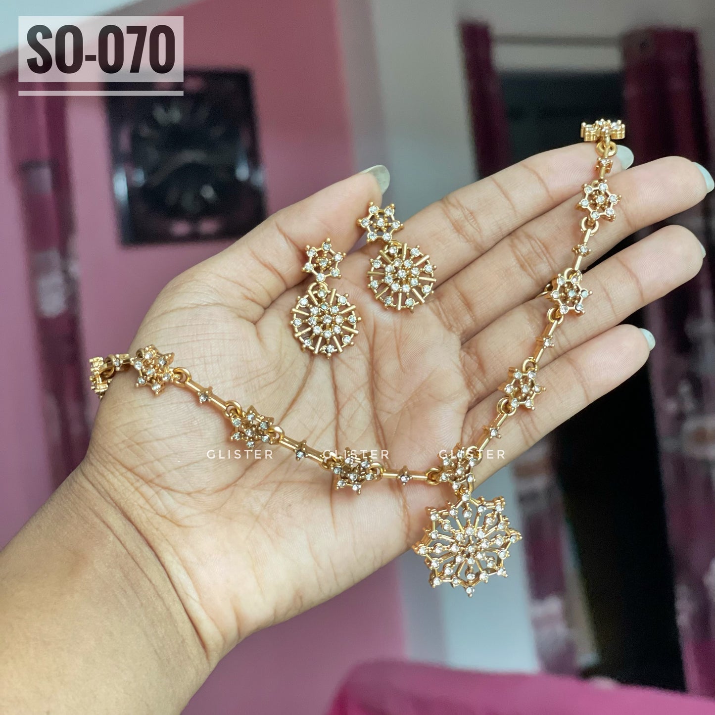 South Indian Choker Set ✨ SO-070