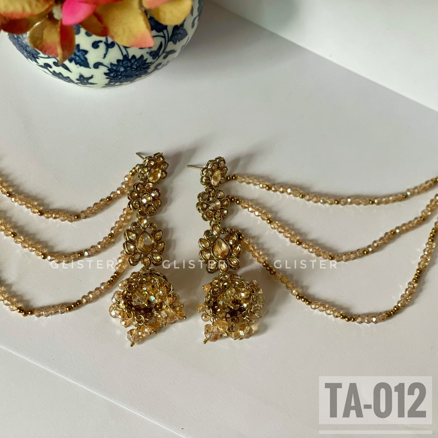 Jhumka with attached Tana ✨ TA-012