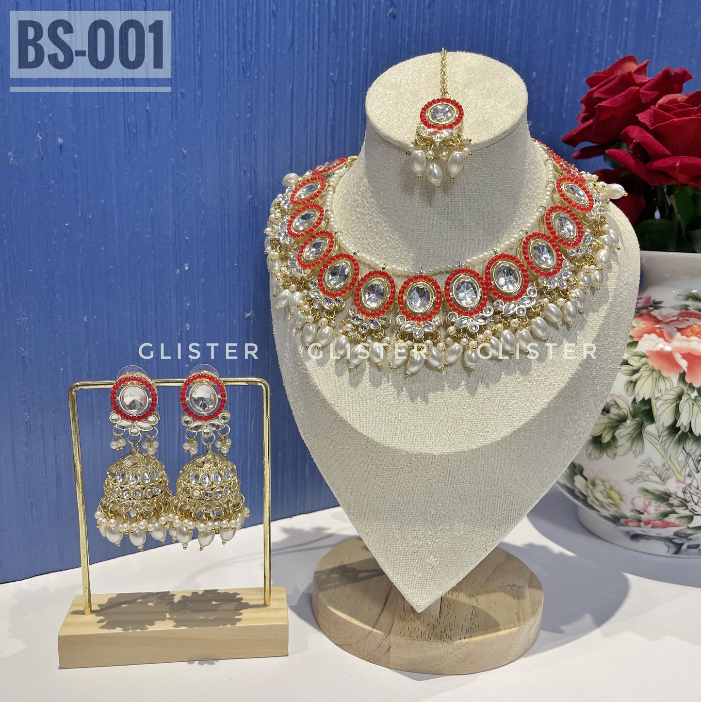 Kundon Bridal Choker Set ✨  BS-001