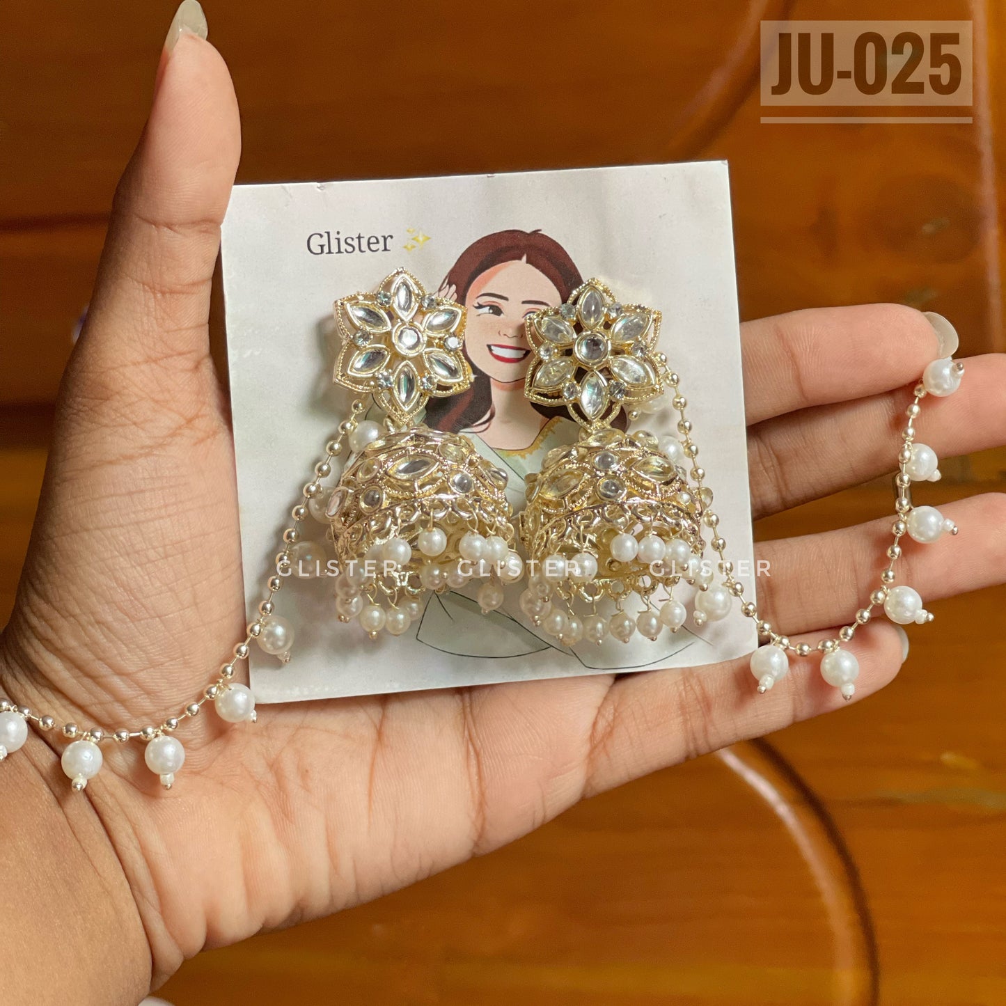 Pakistani  Inspired Jhumka ✨ JU-025