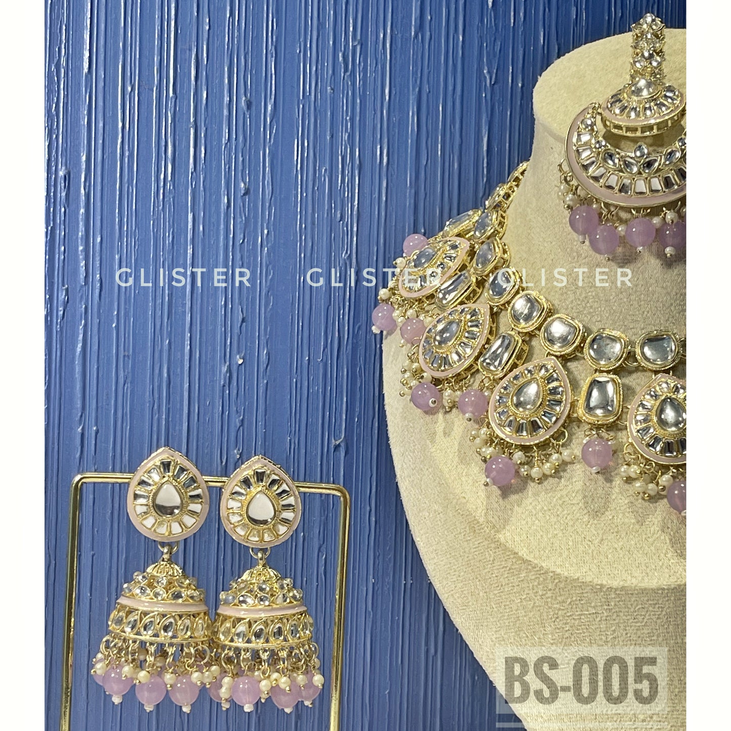 Kundon Bridal Choker Set ✨  BS-005