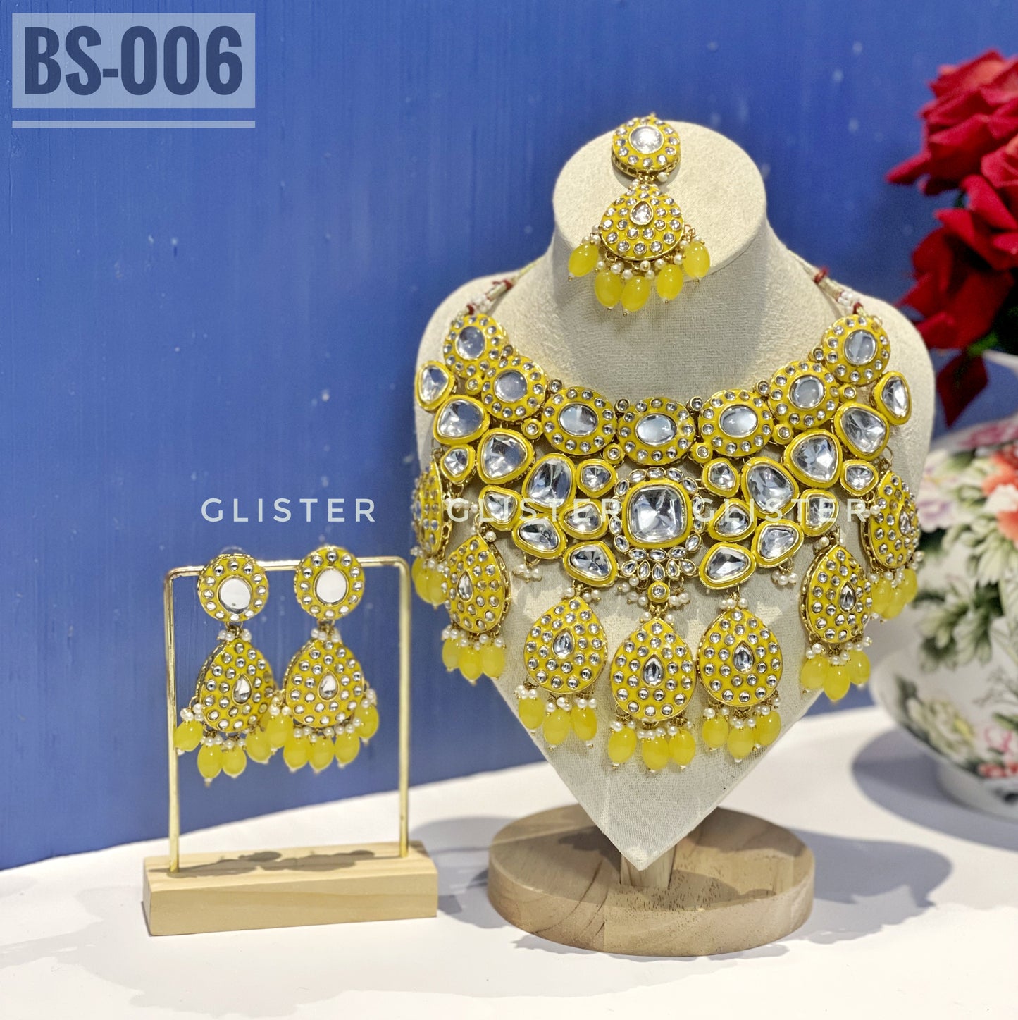 Kundon Bridal Choker Set ✨  BS-006